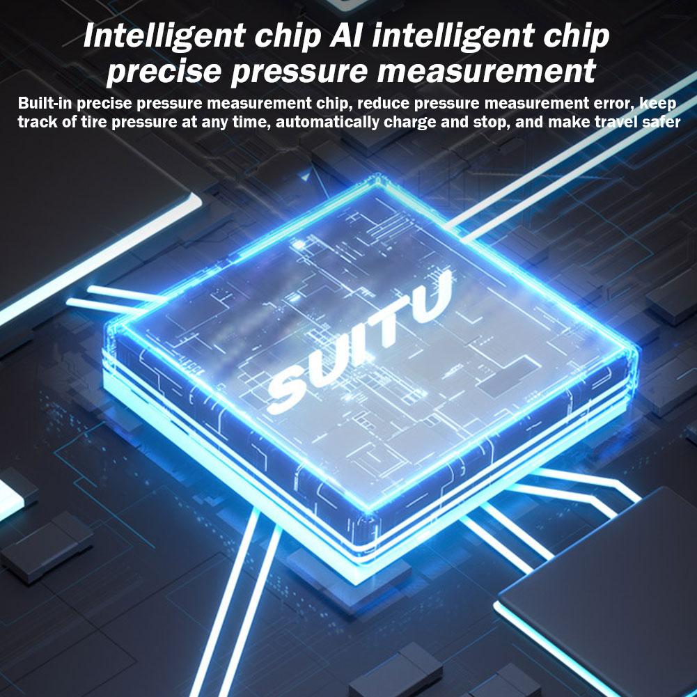 Pompă de aer pentru mașină Pompă gonflabilă pentru anvelope fără fir/cu fir Compresor portabil de aer pentru mașină pentru bicicletă auto