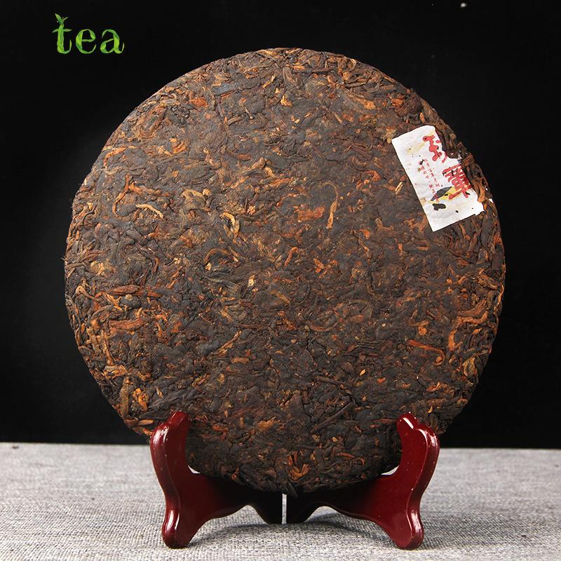 Pu'er Tea, Yunnan Menghai, Chenxiang, Pu'er Tea, Ripe Tea Cake, Tea Banzhang, Ripe Tea, Pu'er Qizi Cake