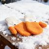 Winter Snow Gloves Thermal Warm Soft Animal Mittens Winter Animal Gloves For Girl Friend Sport Skiing Men Women Parent Outdoor