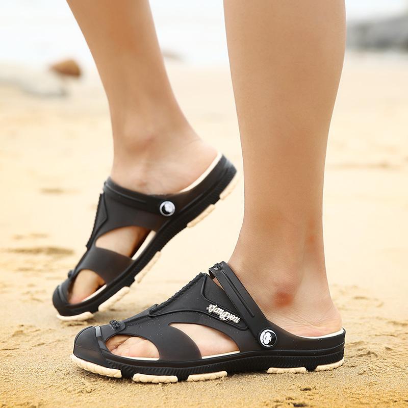 Summer Beach Sandals Men Quick Dry Casual Slippers Outdoor Sandals