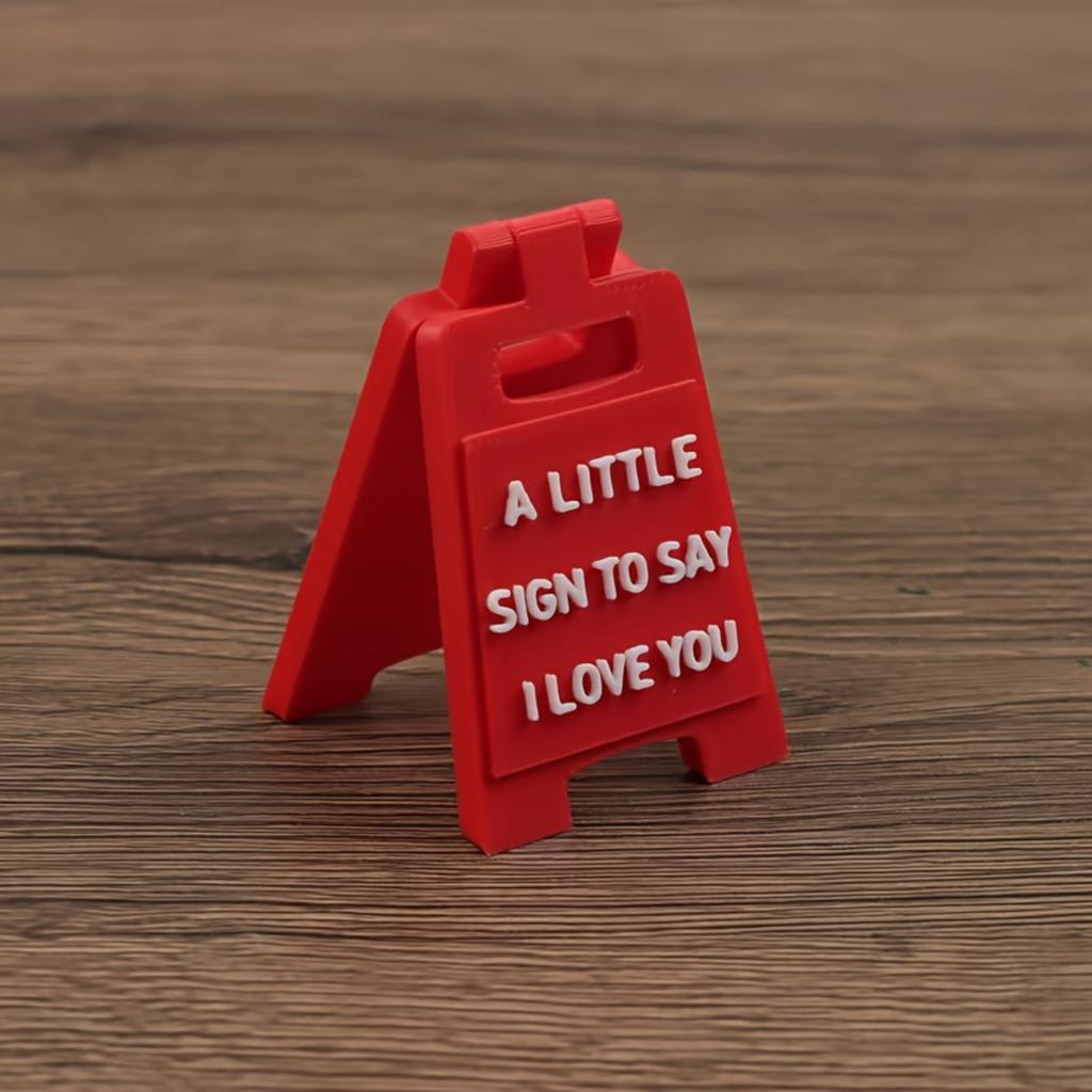 A Stylish Desktop Sign, Perfect for Expressing Love On Valentine's Day, Making It A Thoughtful Gift for Your Partner