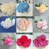 Silk Peony Oversized Flowers With Artificial Blooms For Wedding Decorations