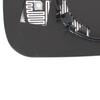 VW Sharan 95-98 Heated Left Mirror Glass
