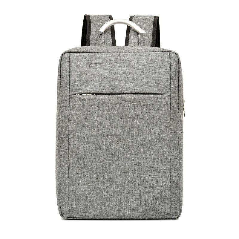 Simple Backpack Usb Charging Men'S Computer Bag, Large Capacity Casual Business Laptop Backpack