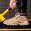 Lightweight Safety Shoes Men New Sneakers Steel toe shoes Puncture-Proof Work shoes Protection Boots Security Shoes Non-slip