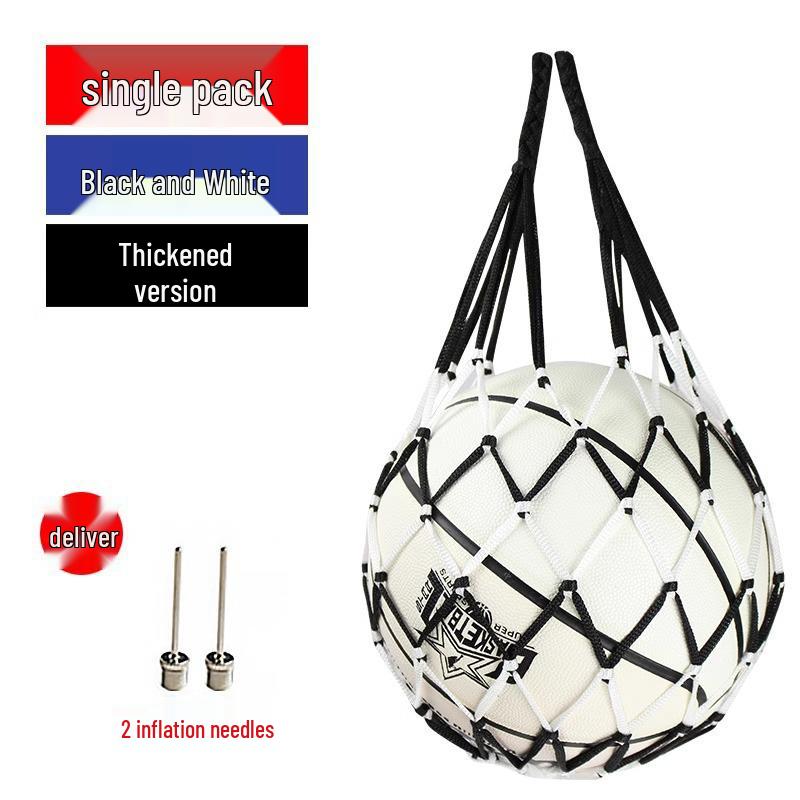 Sports Training Ball Net: Basketball and Football Storage Bag for Students and Kids