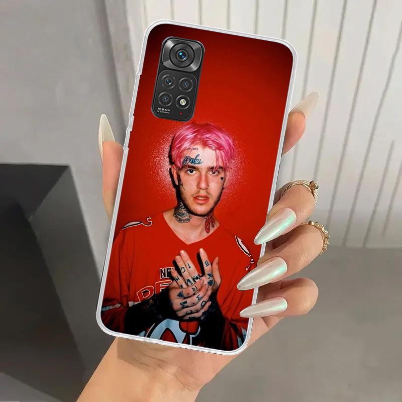 Lil Peep Sänger Handyhülle für Xiaomi Redmi Note 15 14 14S 13 12S 12 Pro 11S 11 Plus 11T 11E 10S Weiche Hülle Druckschale Redmi Nr.