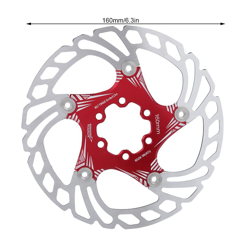 Quality Metal Mountain Bike 160mm Five Nail Disc Brake Brake Pad Disk