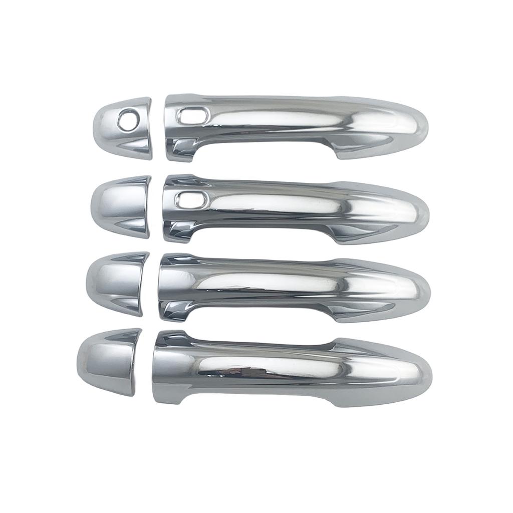 ABS Chrome Car Accessory 2016 2018    For Toyota Hilux Revo Fortuner Innova Door Handle Bowl Covers Trim Paste Style