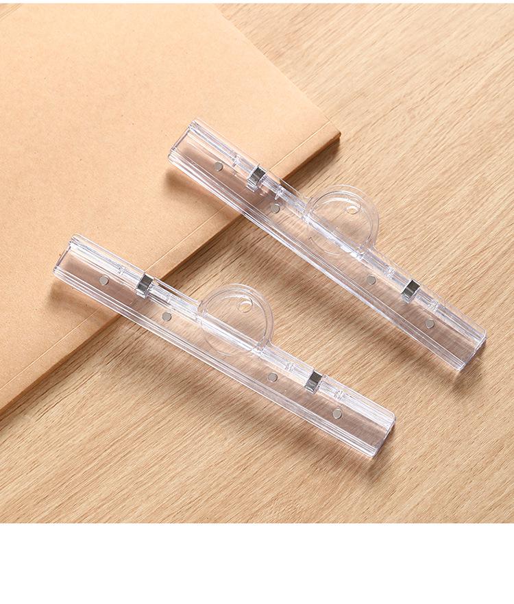 Magnetyczny Przezroczysty Teczka na Dokumenty A4/A5 o Dużej Pojemności dla Studentów i Biura