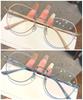 Korean Fashion Metal Frame Eyeglasses Anti Blue Light/Radiation Glasses for Women for Student