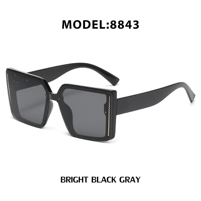 Large Frame Sunglasses Women'S Trend Personalized Street Sunglasses Women'S Sunglasses