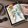 Korean Style High-End Printed Silk Scarf - Versatile Fashion Accessory