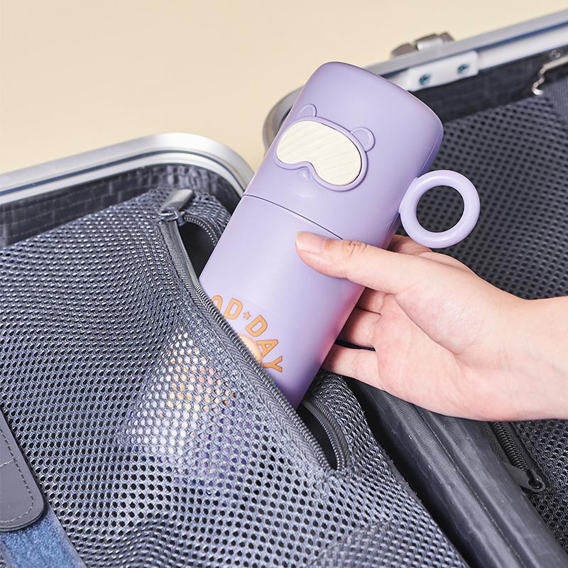 Creative Little Raccoon Wash Cup Home Travel Toothbrush Box Portable Cute Glasses Bear Toothbrush Box