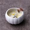 Piatto Bianco Ceramica Riccio di Mare Ciotola da Dessert Piatto Irregolare Ostrica Decorazione Ristorante Stoviglie Ciotola Condimenti Piatto Spezie