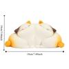 Gift Cat Shaped Kawaii Book Holder Resin Portable Hug Cat Bookshelf Durable Cute Cat Decorative Bookends Table Storage Supplies