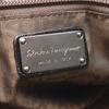 Used Salvatore Ferragamo Gancini Shoulder Bag leather Black Used Women