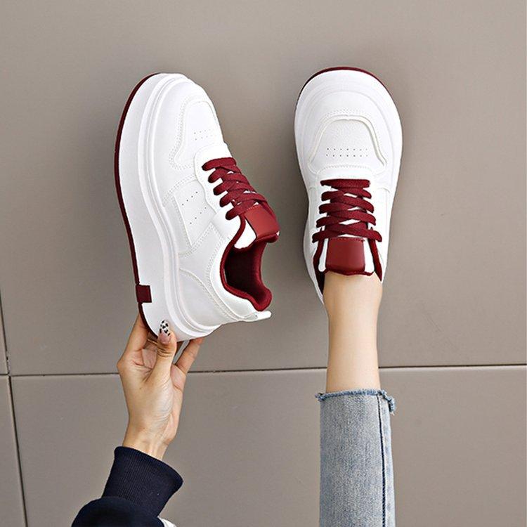 Women's shoes spring new fashion versatile sports shoes casual shoes small light board shoes