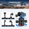NEEWER 200cm Camera Tripod Monopod with Center Ball QR and Horizontal Tripod with Overhead Camera Mount for Overhead Suitable for Made of Aluminum