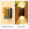 Up and Down Outdoor Solar LED Light IP65 Waterproof Landscape Wall Light  Garden