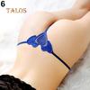 Talos Sexy Lady Love Heart Tanga Strappy G-String Krajka Duté kalhotky prozírají spodní prádlo