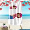 Meg Griffin Print Beach Towel, Large Soft Quick Dry Towel for Beach Camping Swimming