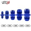AN4/6/8/10/12Male To Male Flare Fitting Coupler Union Straight Fuel Hose Adapter