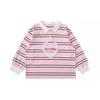 Tailscoop Streifenkragen T-Shirt 76114 330 02