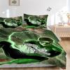 3pcs Green Lantern Cover Set, Bedding Set, Soft Comfortable Duvet Cover, For Bedroom, Guest Room (1*Duvet Cover + 2*Pillowcases, Without Cor