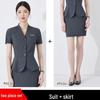 Women's Professional Workwear Set: Short-Sleeve Receptionist Manager Suit 2025