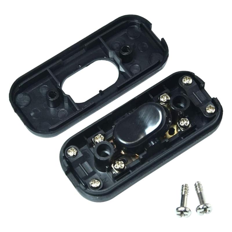 2Pcs Inline Cord Switches Lamp Control Appliance Switches Replacement Control Lamp Switches for Lamp, Small Devices
