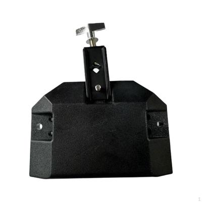 Latin Percussion Cowbell Musikblock Schlagzeugzubehör mit verstellbarer Halterung für
