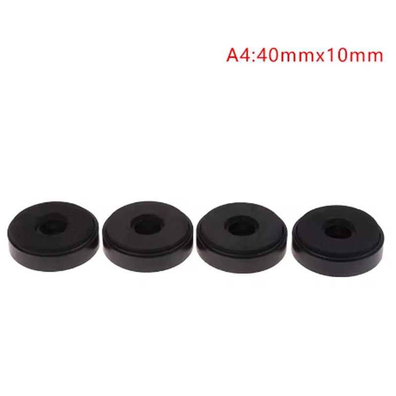 4pcs/set HIFI Audio Speaker Amplifier Anti-shock Absorber Feet Pads Isolation Stand Crab Claw Clamp Bracket For Camera Tripods