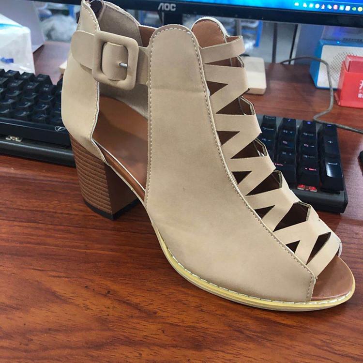 

Женские сандалии большого размера, новые сандалии на танкетке с открытым носком и платформой, замшевые женские сандалии 43 абрикосовый