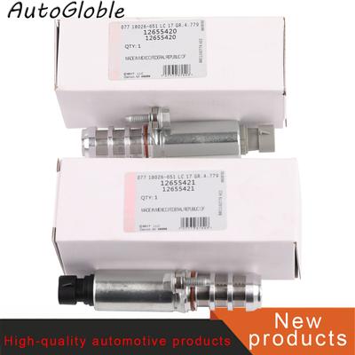 1Pair VVT Valve Variable Control Timing Solenoid For Chevrolet- Cobalt Captiva HHR Impala Malibu Pontiac- 12655420 12655421
