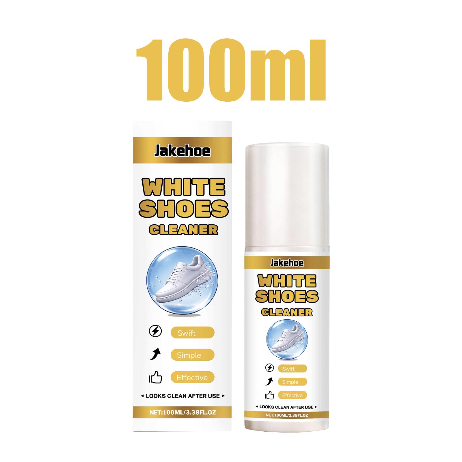 White Shoe Cleaner Whitening Spray Sneaker Cleaning Kit No Rinse Foam Yellow Stain Remover for Sport Shoes Canvas Leather Care