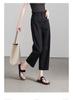 Summer thin casual harem pants for women 2025 fashionable loose and versatile slimming balloon pants