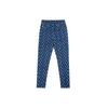 MLB New York Yankees Sport Lifestyle Serie Vintage Blumendruck Buchstaben Slim Fit Modisch Lässig Jeans Damenjeans Blau 3FDPM0521-50BLS