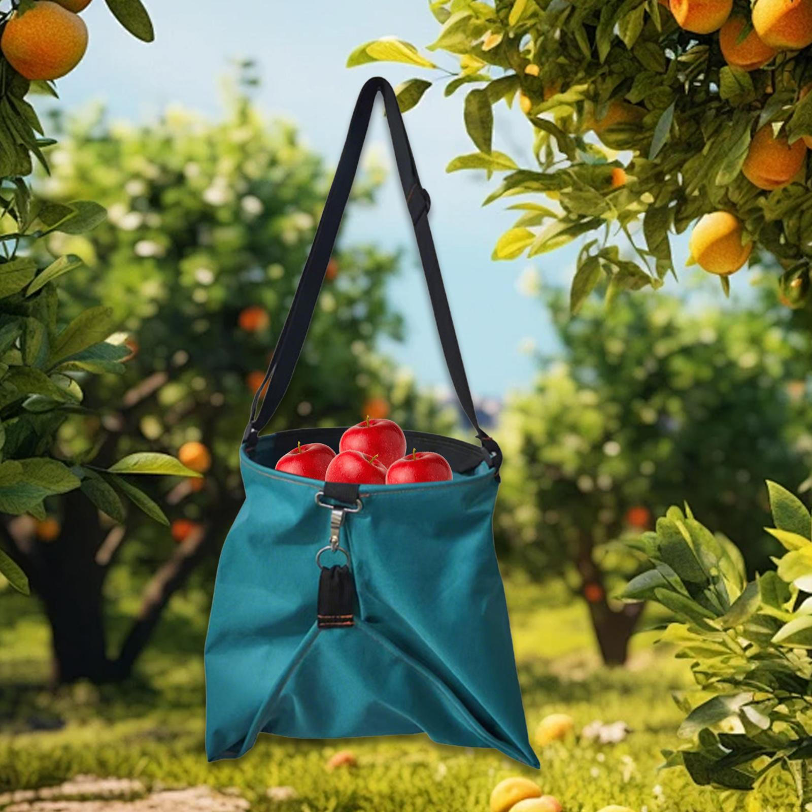 

Сумка для сбора фруктов с прочным хранением зелёный