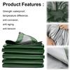 Large Tarpaulin Waterproof Heavy-Duty Rain Cloth Truck Tarp Cover Outdoor Camping Tent Canopy Pergola Sun Shade Car Shed Awning