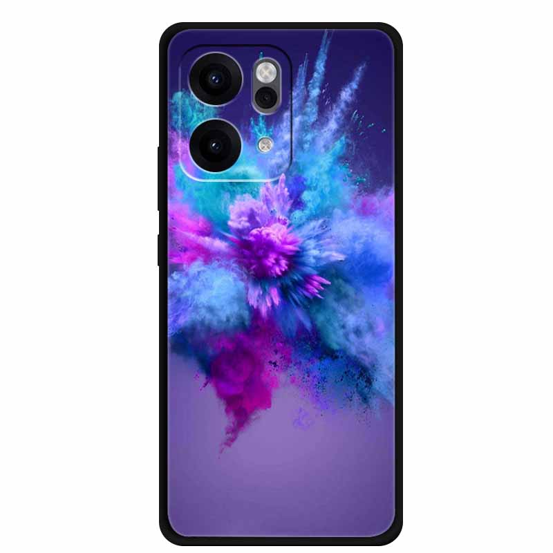 For Oppo Reno14 Pro 5G Case Animals Soft Silicone TPU Phone Cases Back Cover for Oppo Reno 14 Lion Shockproof Cool Wolf Capa