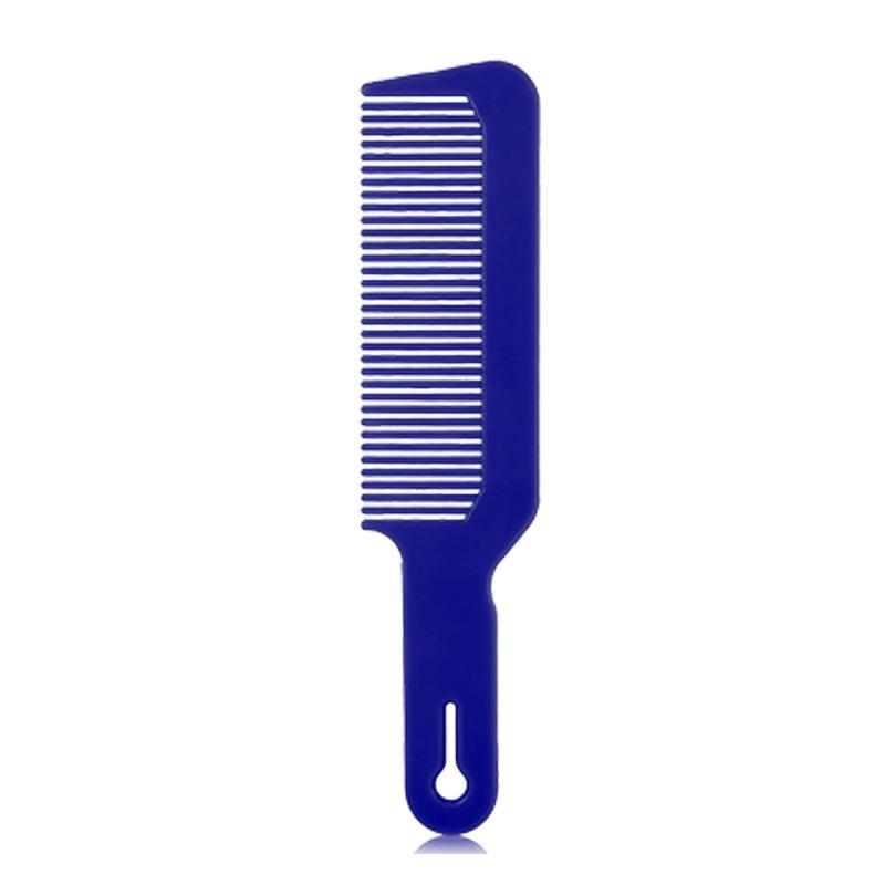Salon-Grade Teasing Hair Comb - Rounded Wavy Teeth Barber Comb, Flat Top Styling Comb, Hairdressing Tool