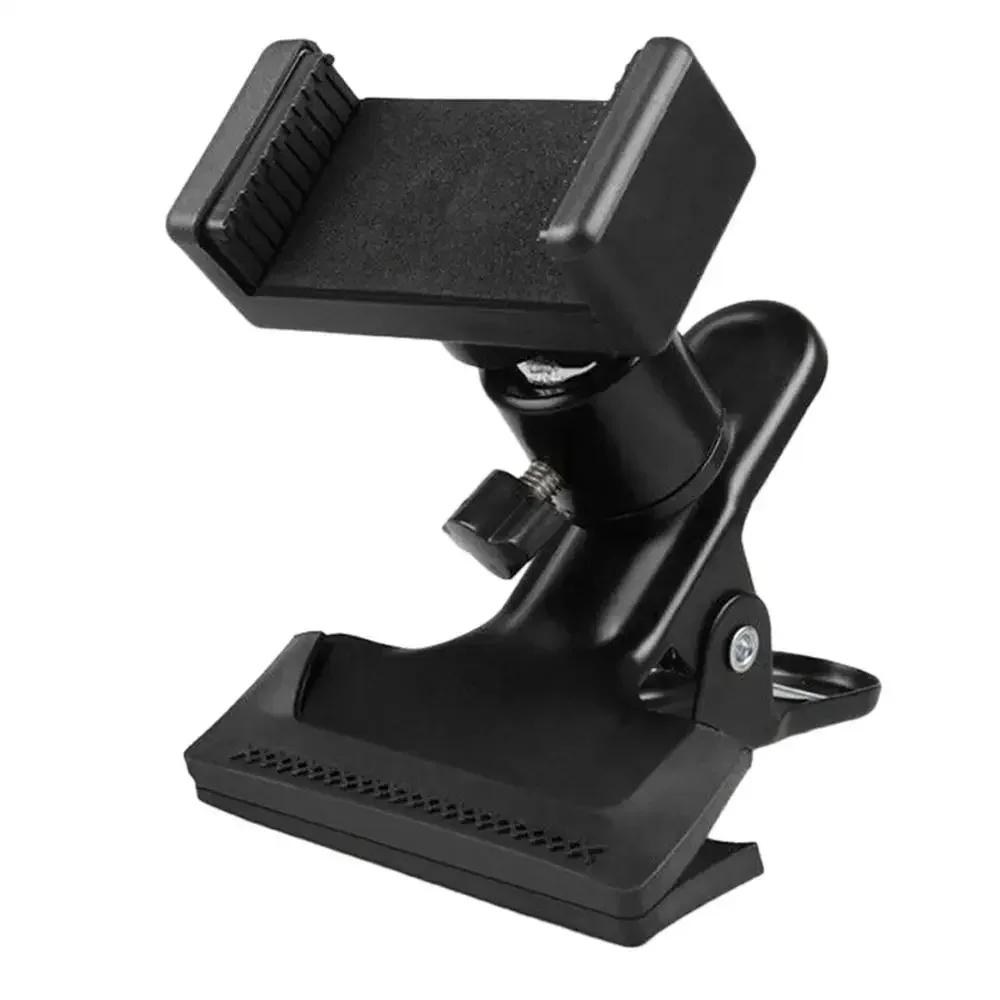 1PC Guitar Phone Holder 360 ° Rotating Guitar Mobile Phone Stand Live Teaching Mobile Phone Stand Guitar Accessories чёрный
