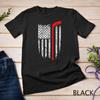 Hockey American Flag T-shirt Hockey Tee Shirts Unisex T-shirt