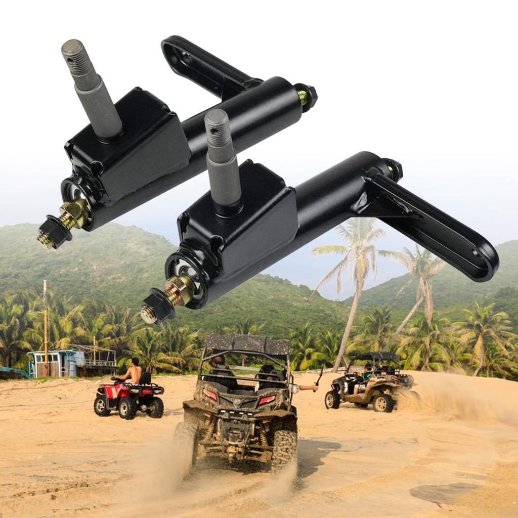 Steering Knuckles Spindle Set Suspension Steering Knuckles Spindle Simple Installation Designed for Kart KT196 Kart