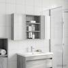 Bathroom Cabinet Set 3 Pcs 100 X 10.5 X 50 Cm Particleboard