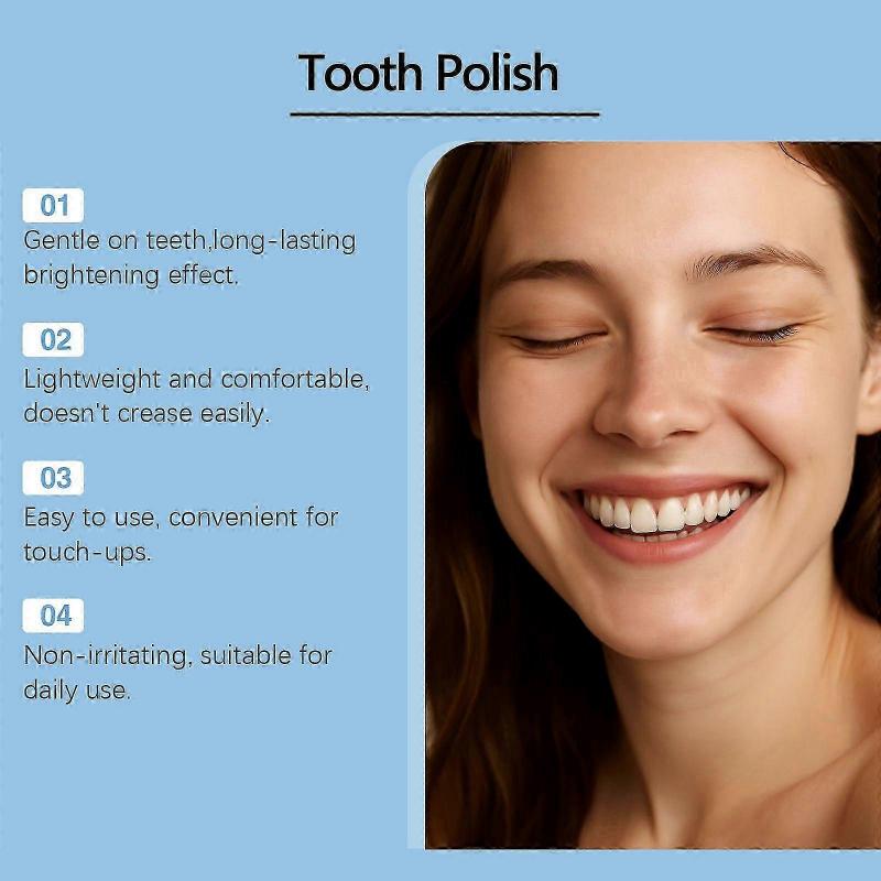 Vernice Denti Sorriso, Vernice Denti Bianchi, Vernice Denti Naturali, Vernice Sbiancante Istantaneo per Denti, per Bloccare le Macchie sui Denti, Alito Fresco