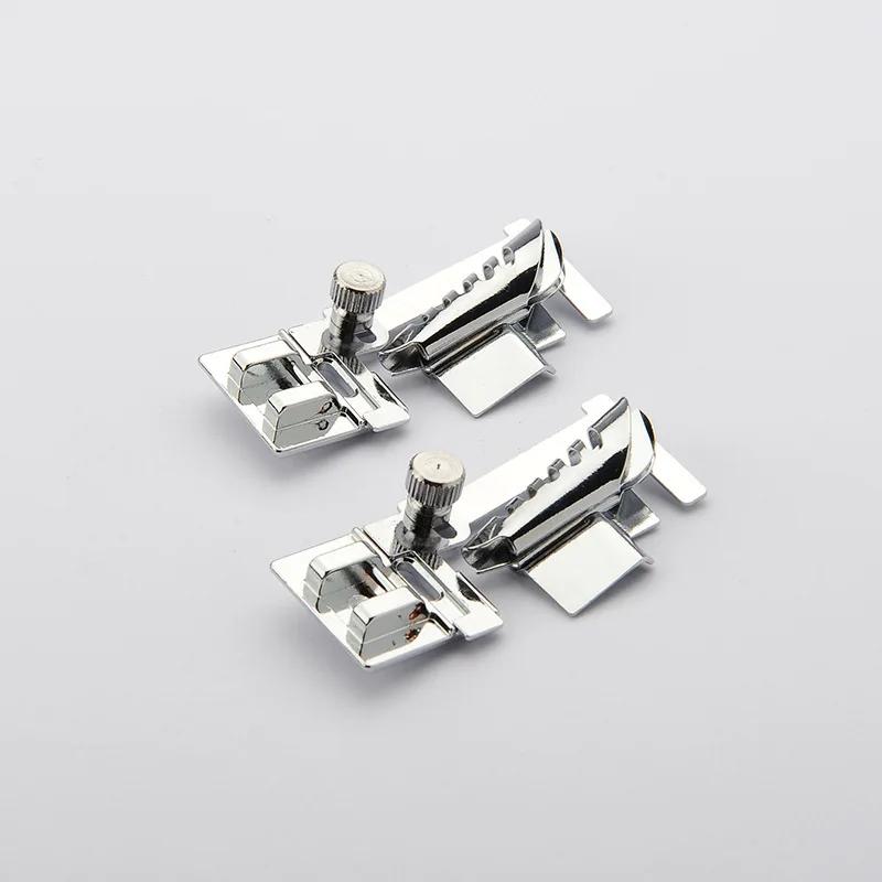 Metal Bias Tape and Binding Foot Snap Sewing Accessories for Household Machines Shell Edge Presser Foot Brother Singer Domestic