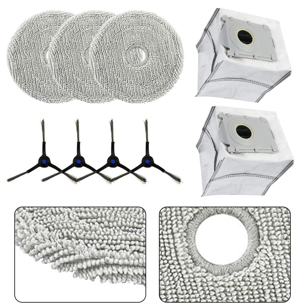 Dust Bag Set Mop Cloth Kit Side Brush Accessories Hygienic Floor Maintenance
