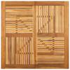 VidaXL Garden Table 110x110x75 Cm Solid Acacia Wood 363305